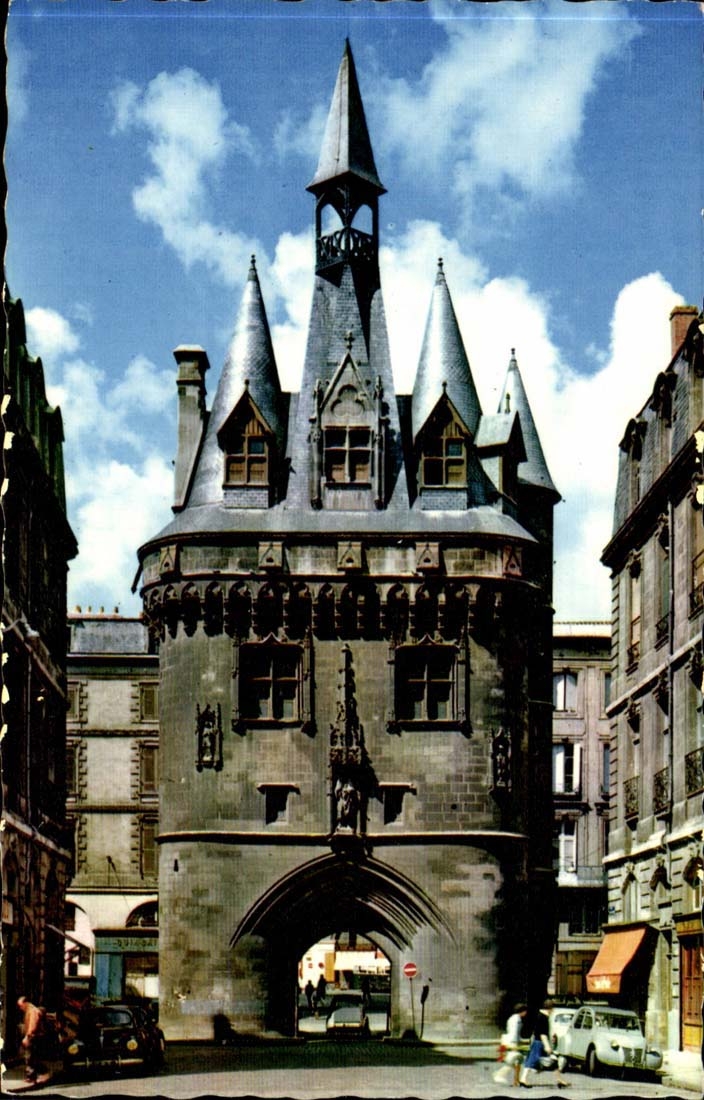 Bordeaux CPA Gate of the palate or carries Caillau Palais of the ombriere