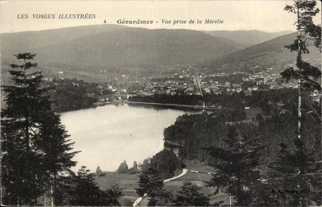 The Vosges Gerardmer CPA Seen from of Merelle