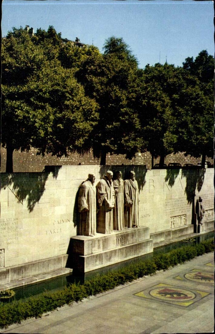 Switzerland Geneva MODERN CARD Monument of the release