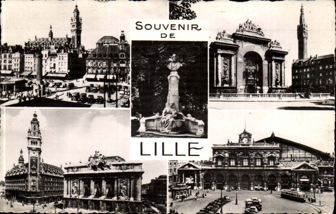 Lille MODERN CARD Souvenir