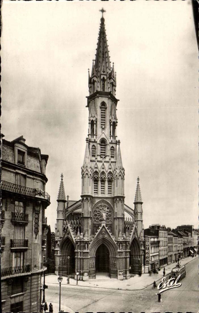 Lille CPA Church of the Sacring Heart