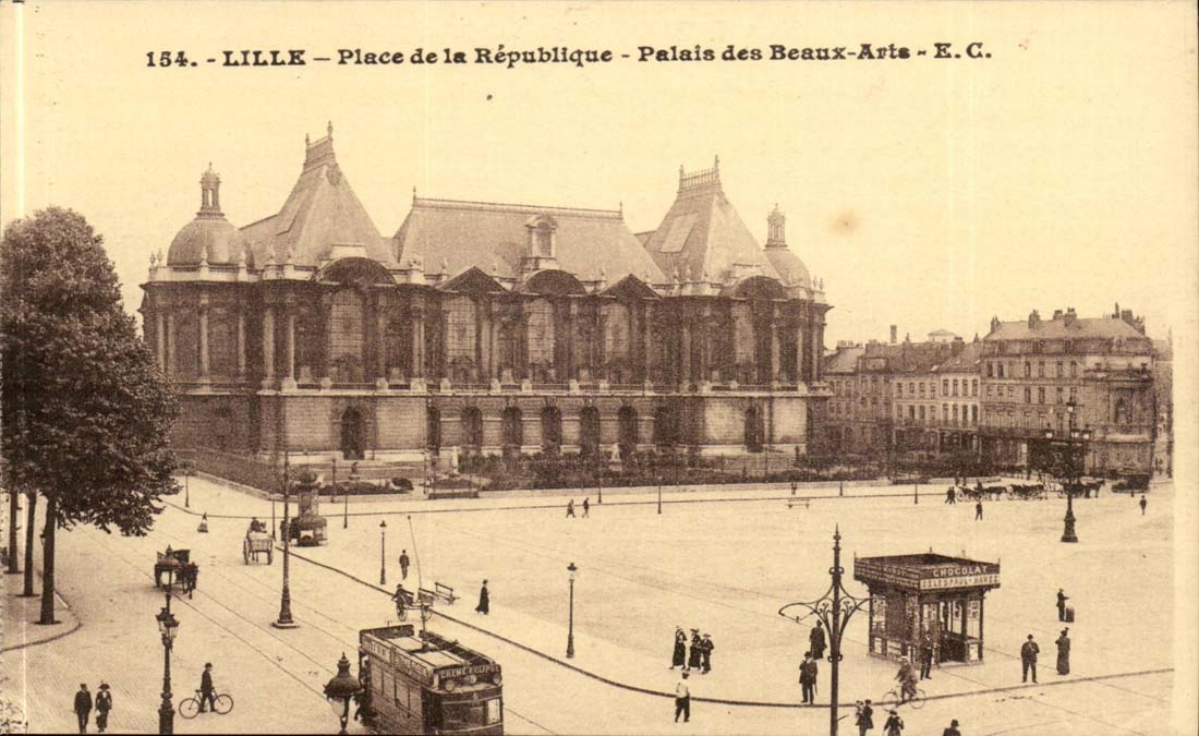 Lille CPA the palate of Beautiful arts