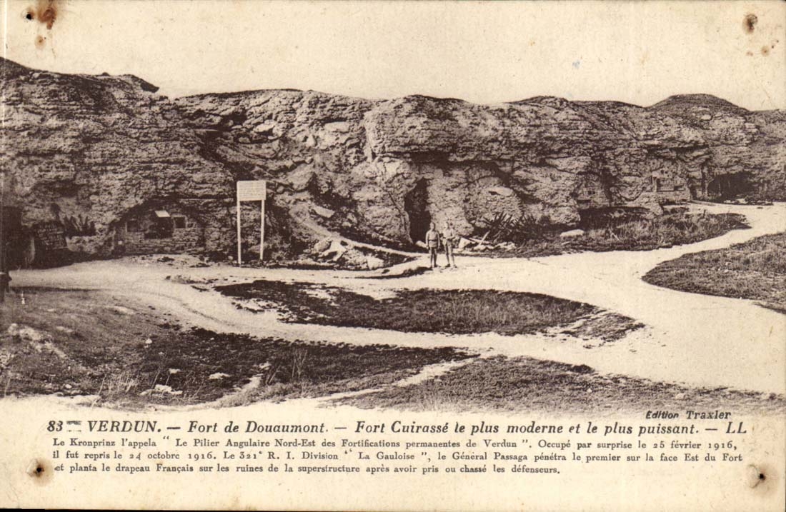 Verdun CPA Fort von Douaumont Fort die modernste Rustung und das am leistungsfahigsten