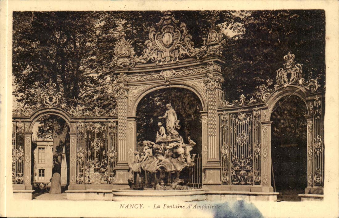 Nancy CPA La fontaine d'Amphitrite