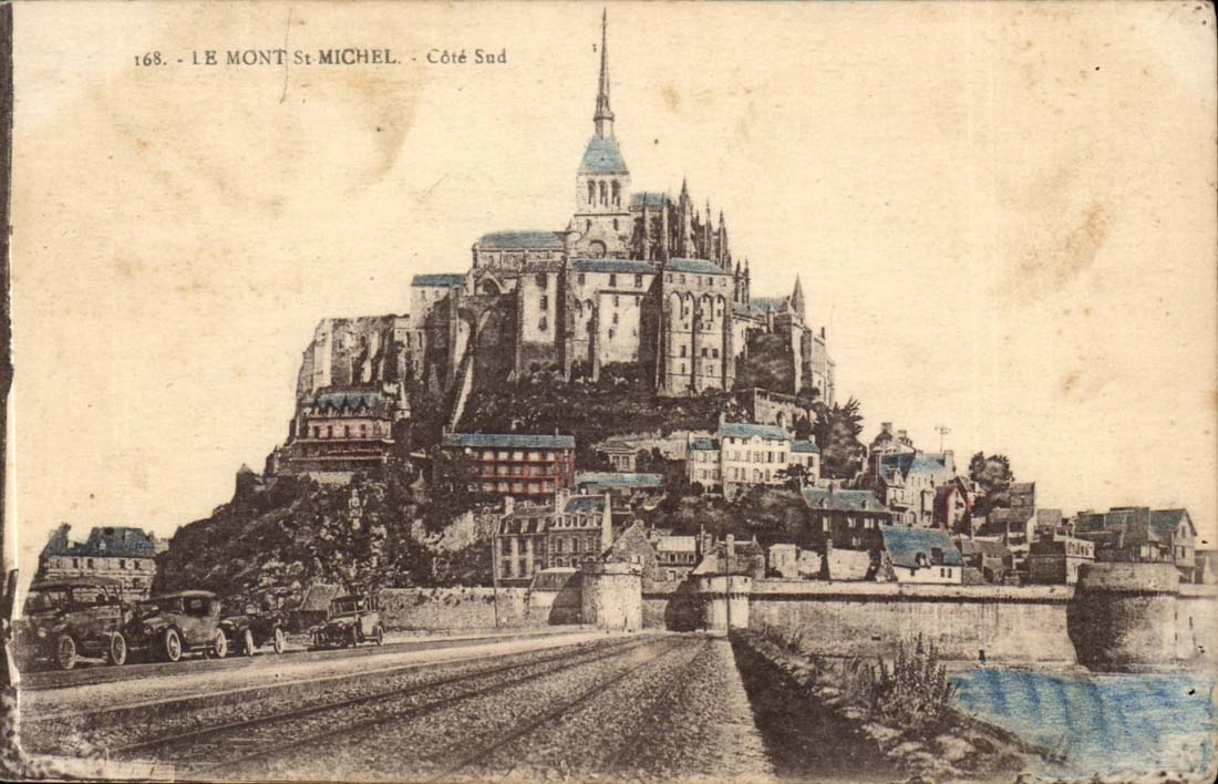 The mount Saint Michel CPA Dimensions southern
