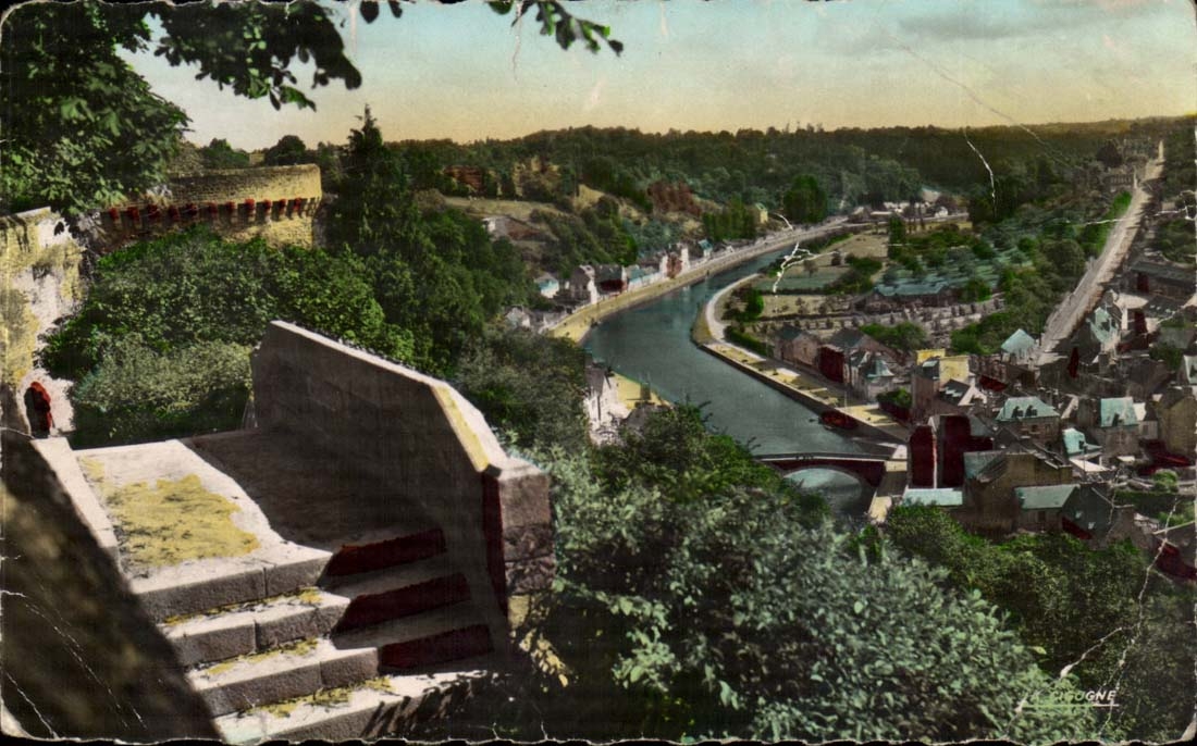 Dinan CPA the valley of the Rancid sight of the English garden