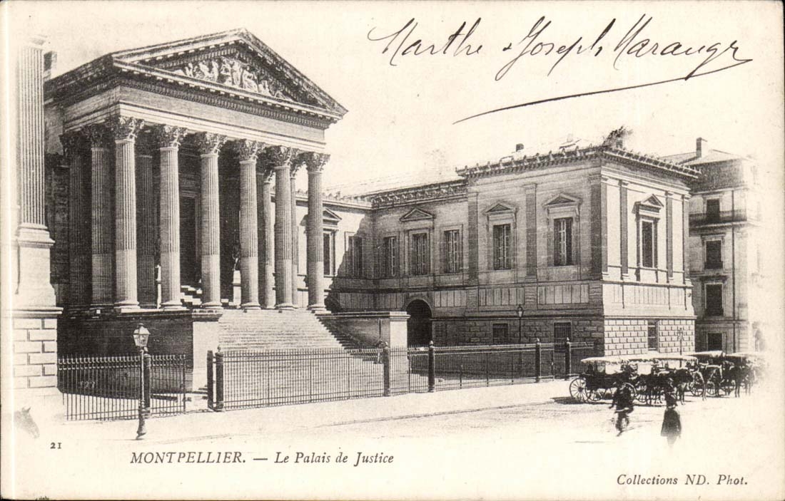 Montpellier CPA Le palais de justice