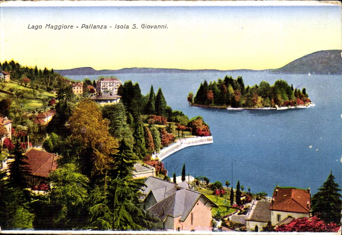 Italien Italien CPA Lago Maggiore Pallanza isolierte S Giovanni