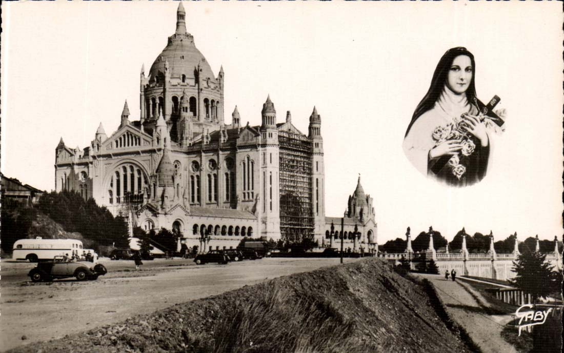Lisieux CPA die Basilika