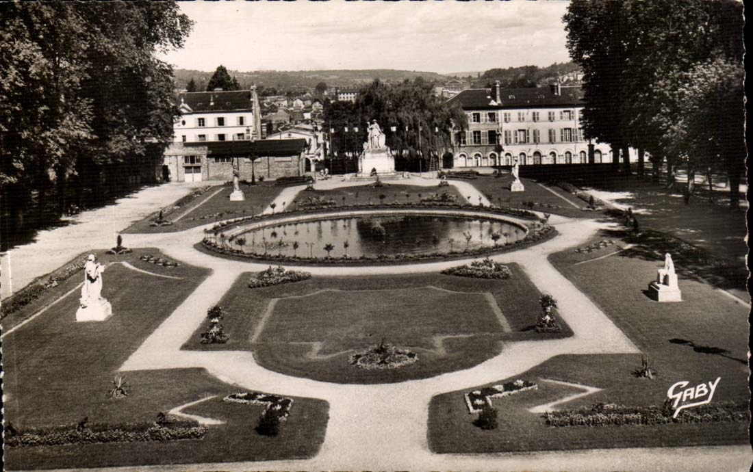 Lisieux CPA der allgemeine Garten