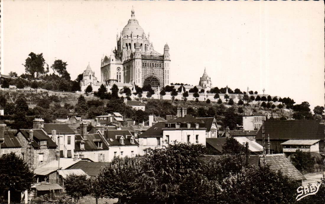 Lisieux CPA die Basilika