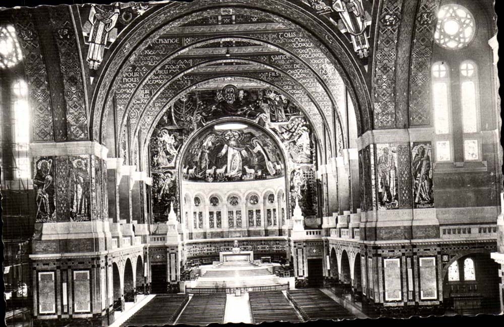 Lisieux CPA die Gesamtabbildungsbasilika