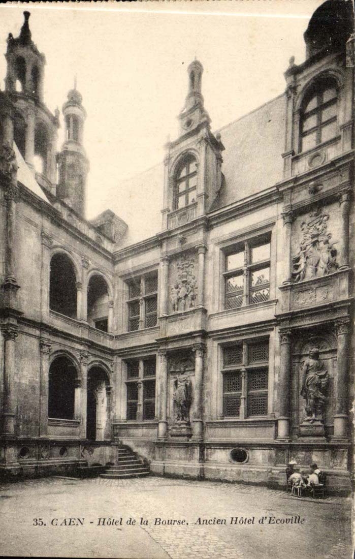 Hotel Caen-CPA des alten Hotels des Mists von Ecoville