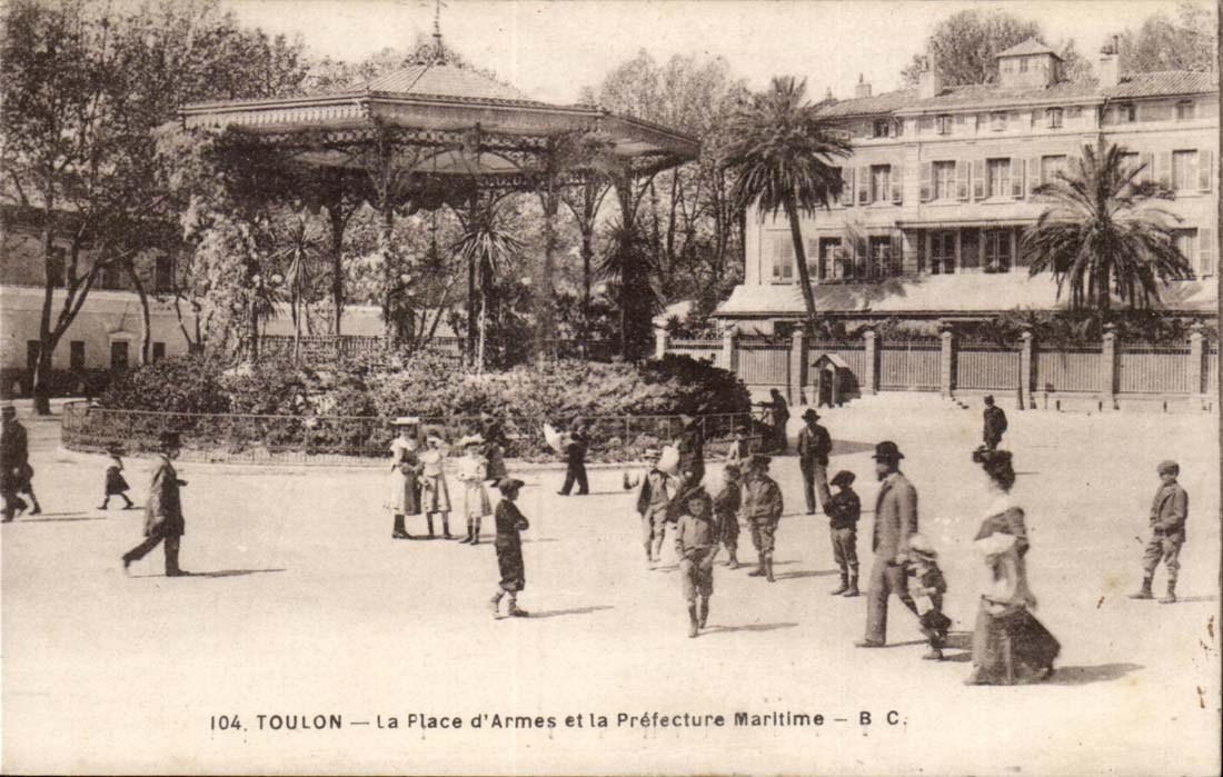 Toulon CPA the place of weapons and police port authority