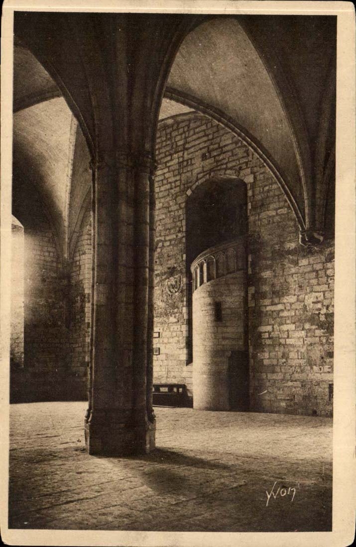 Avignon CPA Palate of the Popes Room of the great audiences