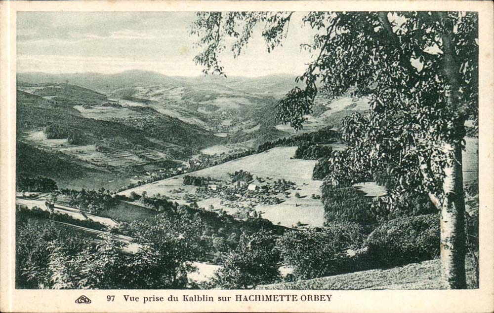 CPA Seen from of Kablin on Hachimette Orbey