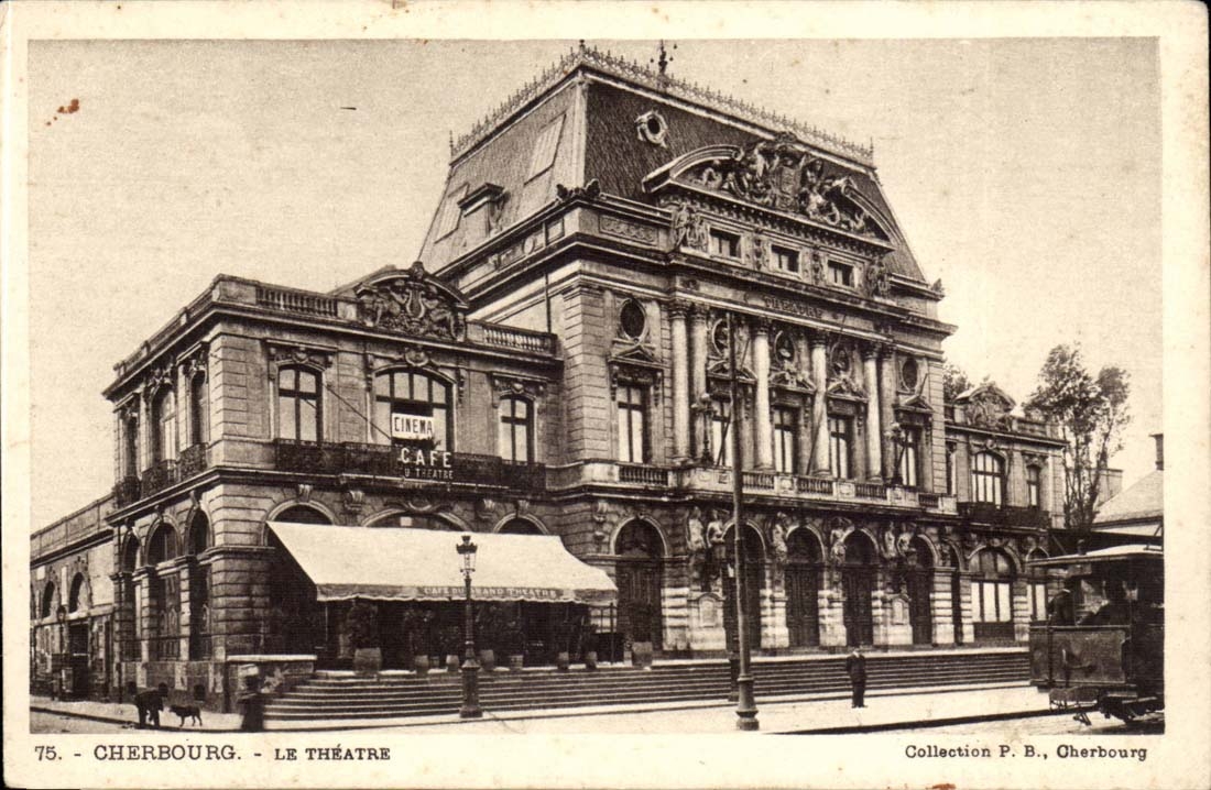 Cherbourg CPA the theater