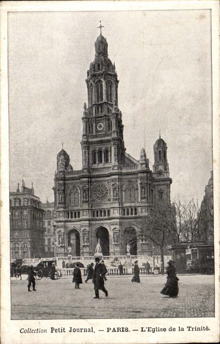 Paris CPA Eglise de la Trinite