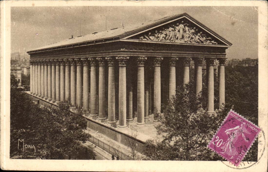 Paris CPA der Madeleine