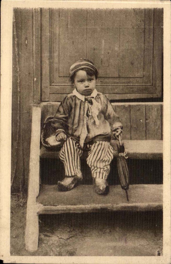 CPA Our Normandy Child