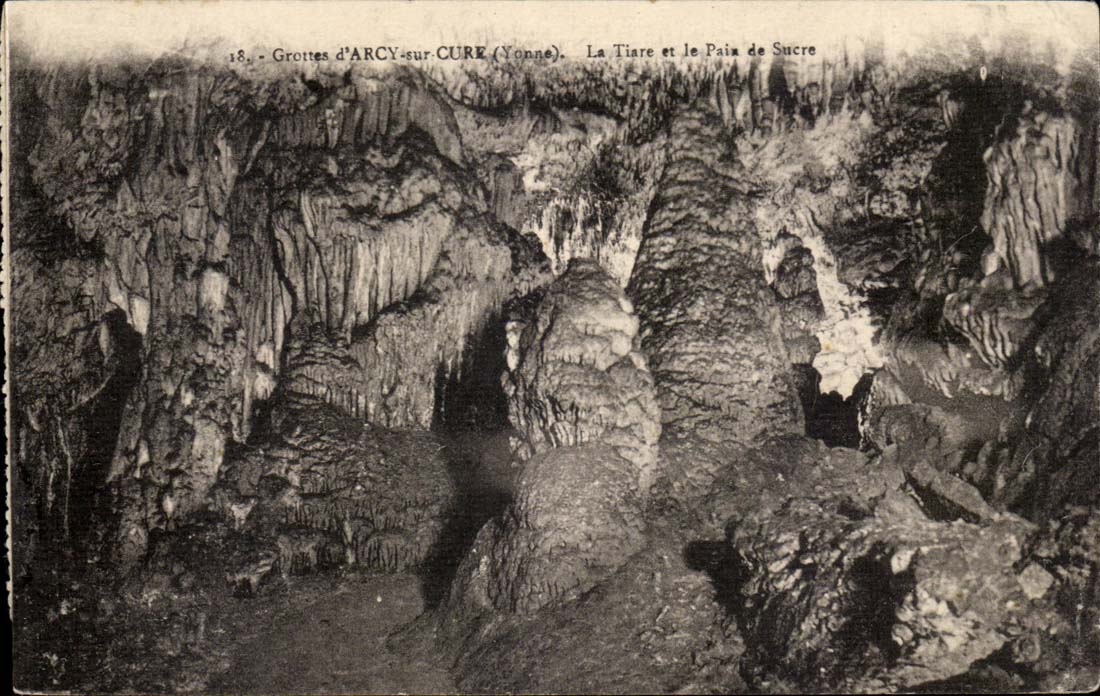 Caves of arcy on Cure CPA the tiara and sugar loaf