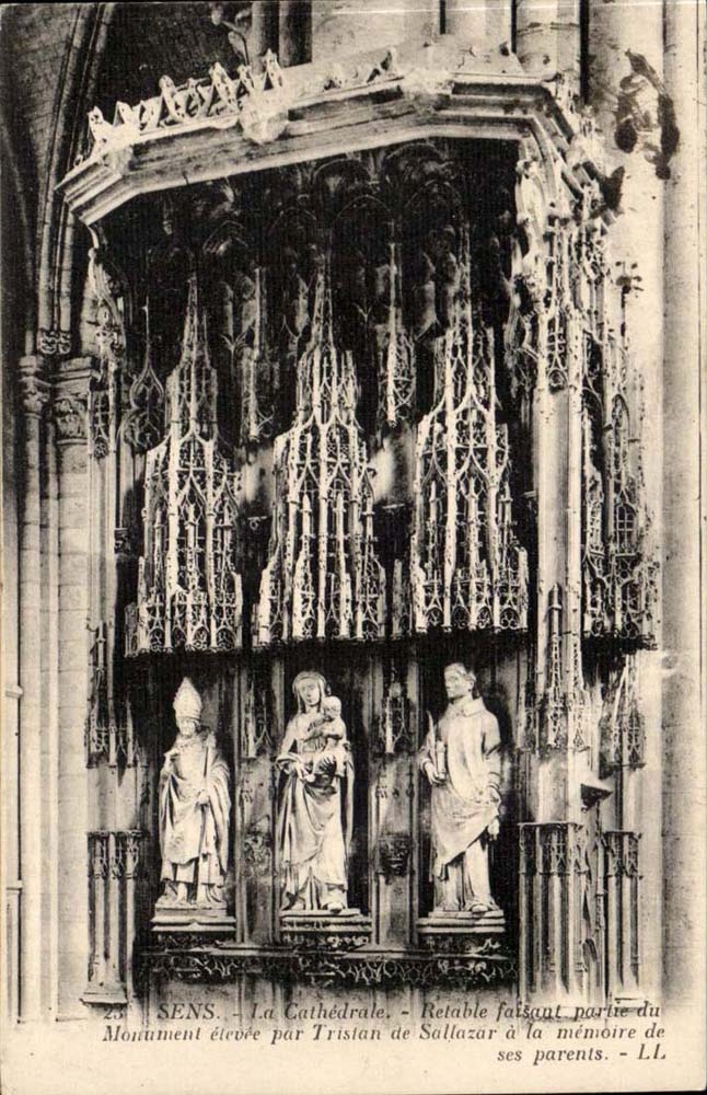 Sens - the Cathedral - CPA