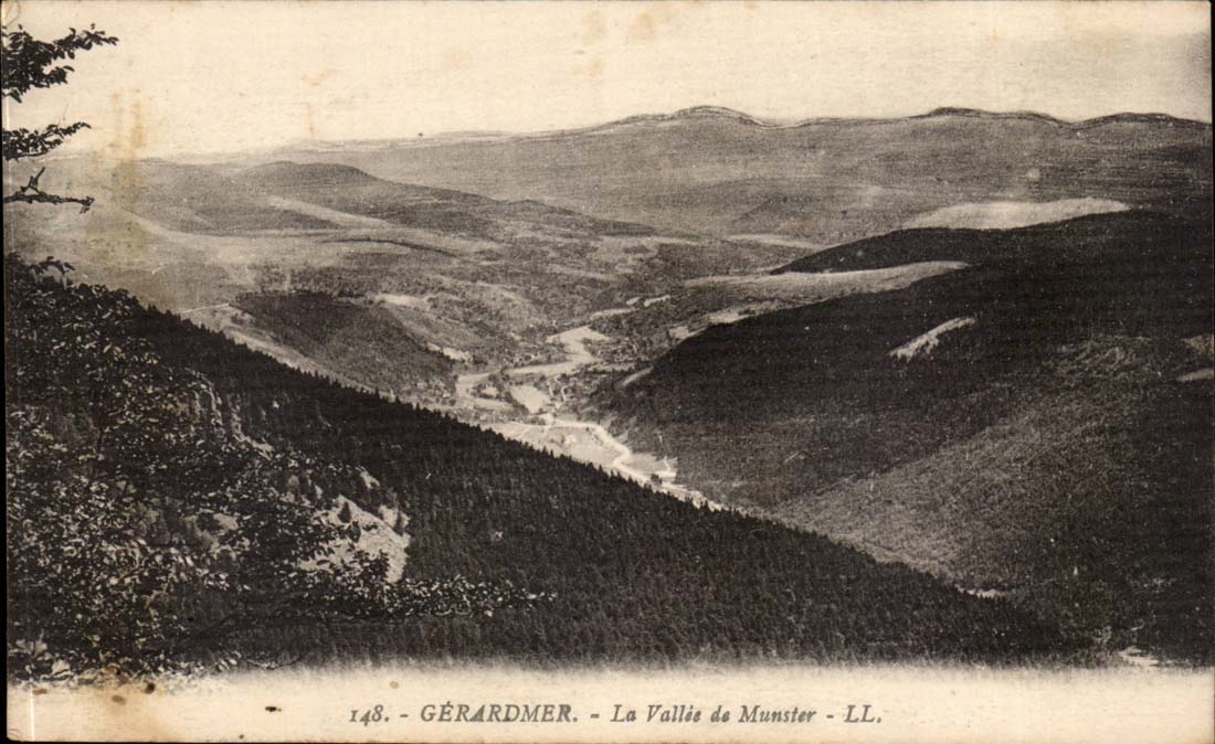 Gerardmer - the Valley of Munster - CPA