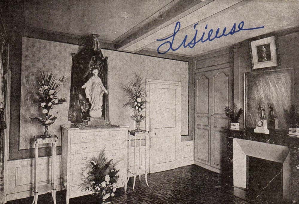 Lisieux - in Buissonnets in diesem Raum Saint Therese das Kind erreicht - CPA