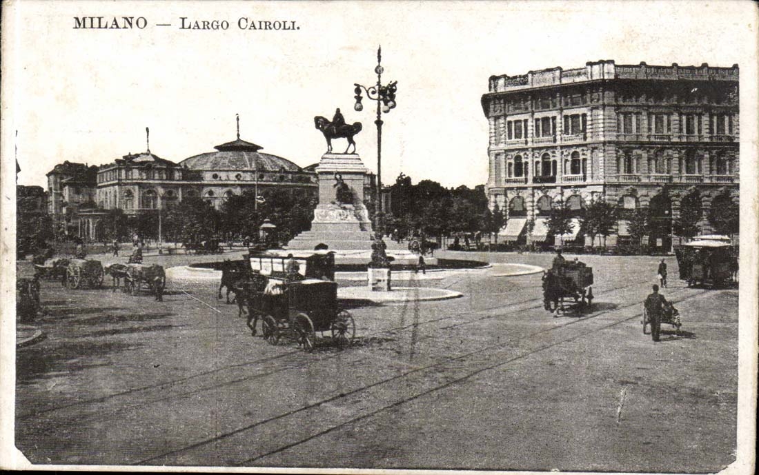 Italy - Italy - Milan - Milano - Largo cairoll- CPA