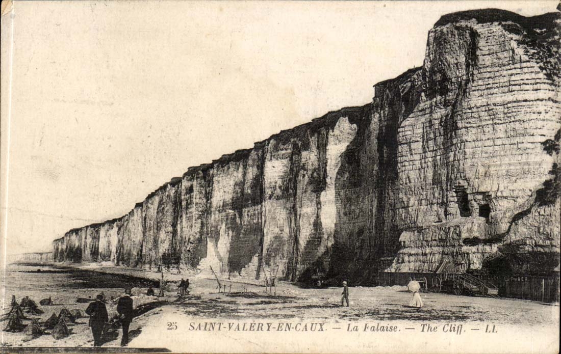 Saint Valery in Caux - the Cliff The Cliff - CPA