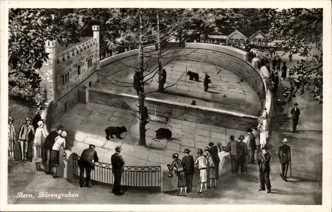 Bern - Bern - Switzerland - Schweiz - Baerengraben - CPA