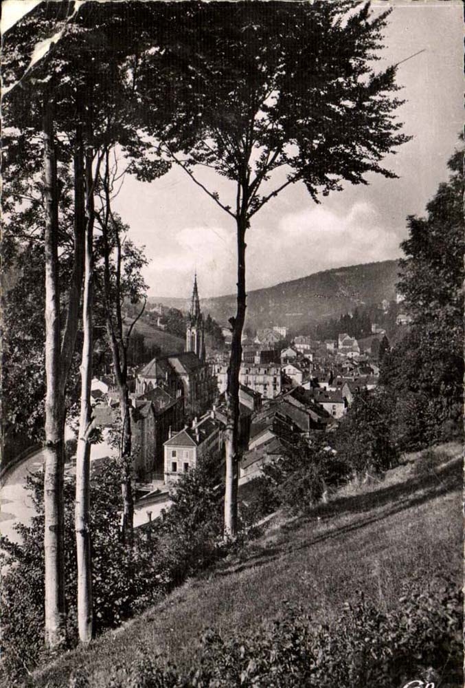 Plombieres les Bains CPA Seen from of north