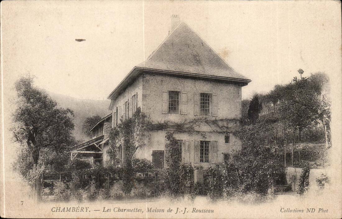 Chambery CPA Charmettes House of J J Rousseau