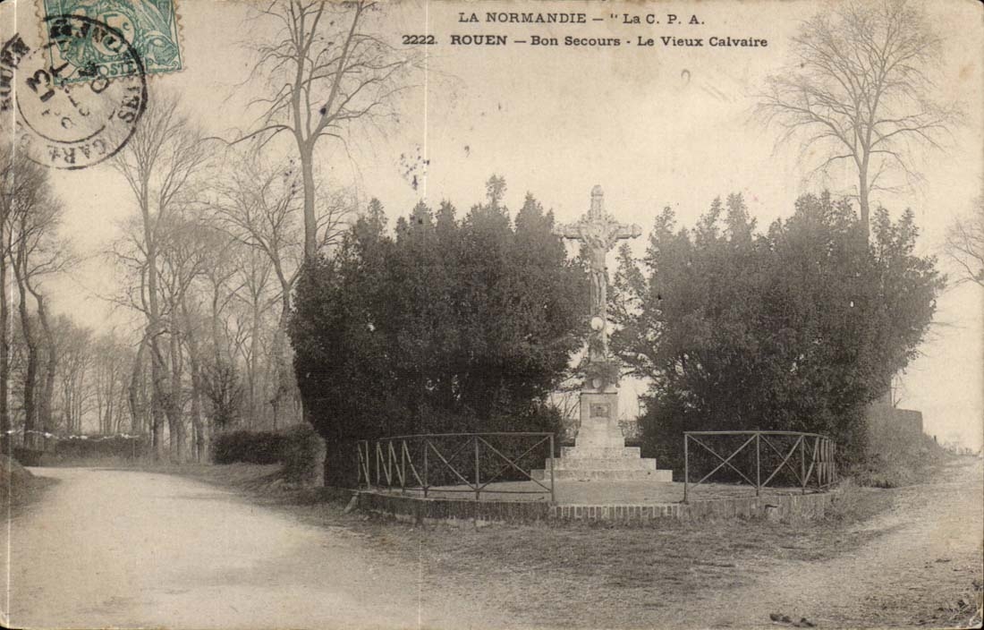 Rouen CPA Bonsecours the old martyrdom
