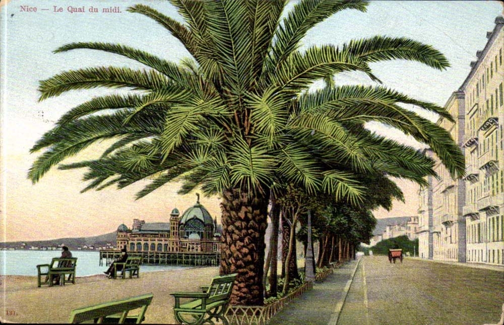 Nice - the Quay of the South - CPA