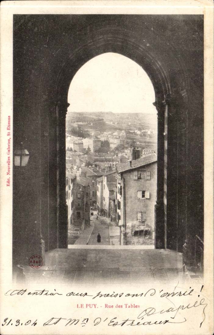 Le Puy en Velay Rue des tables