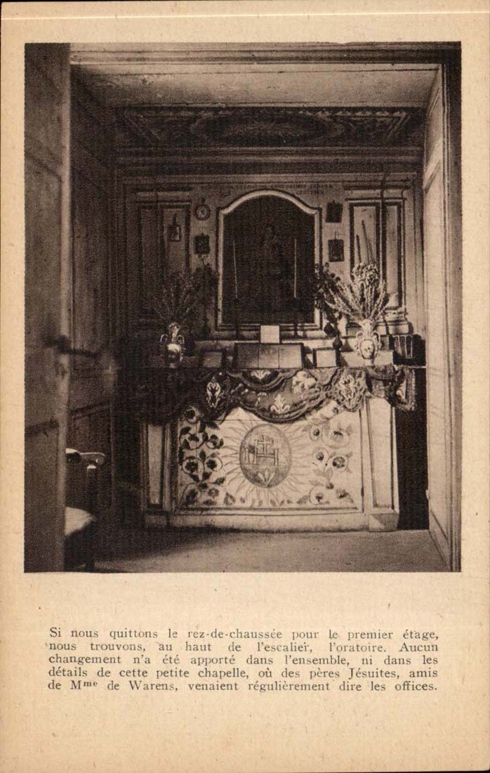 CPA Vault or the speres friendly Jesuits of Mrs de WArens came to say their offices