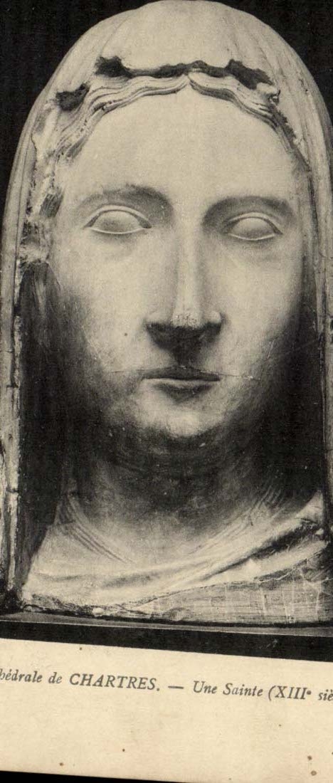 CPA Cathedral of Chartres holy