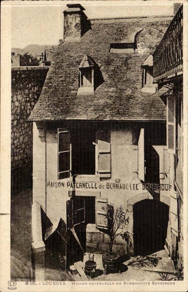 Lourdes CPA paternal House of Bernadette Soubirous