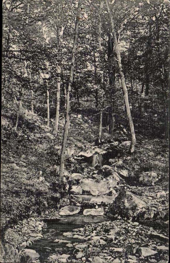 Belgium Spa CPA Meyerbeer Walk