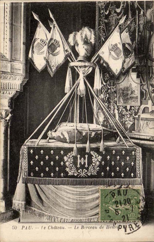 Pau CPA die Schloss LMe Aufnahmevorrichtung von Henri IV