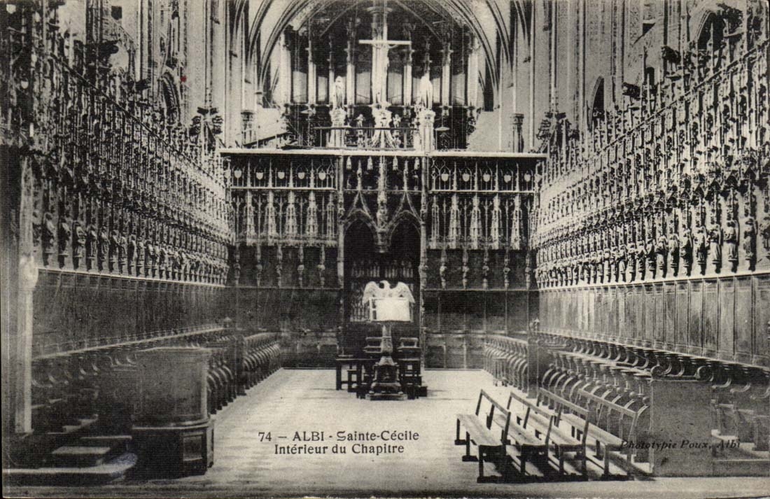 Albi CPA Sainte Cecile Interieur of the chapter