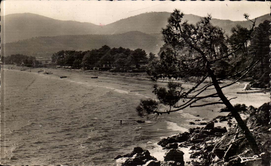 Croix Valmer CPA Plage de Pardigon