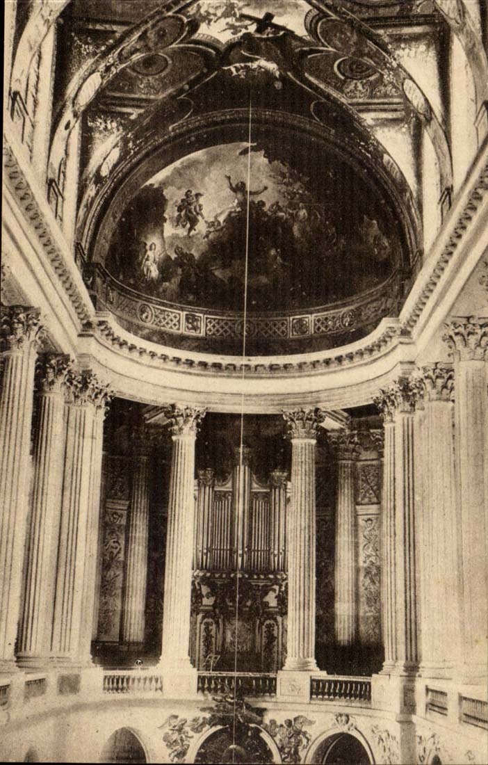 Palate of Versailles - Interior of the Vault - CPA