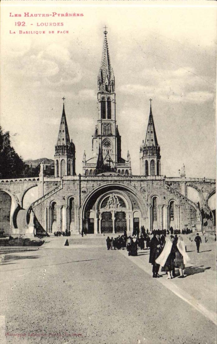 Lourdes CPA the basilica of face