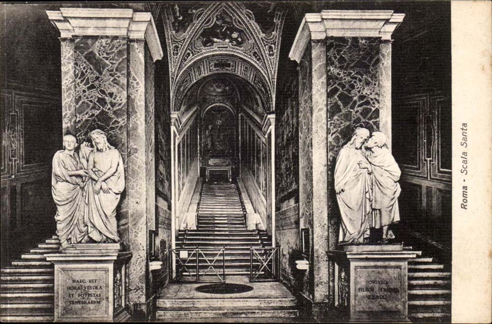 Italien Italien Rom CPA Scala Sankt