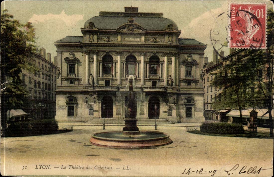 Lyon CPA the theater of Celestins