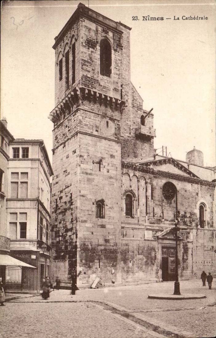 Nimes CPA die Kathedrale