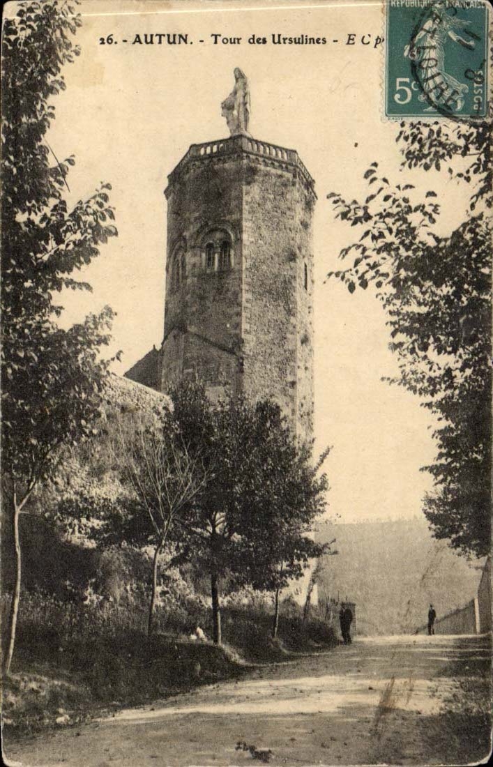 CPA Autun Turn of the Ursulines