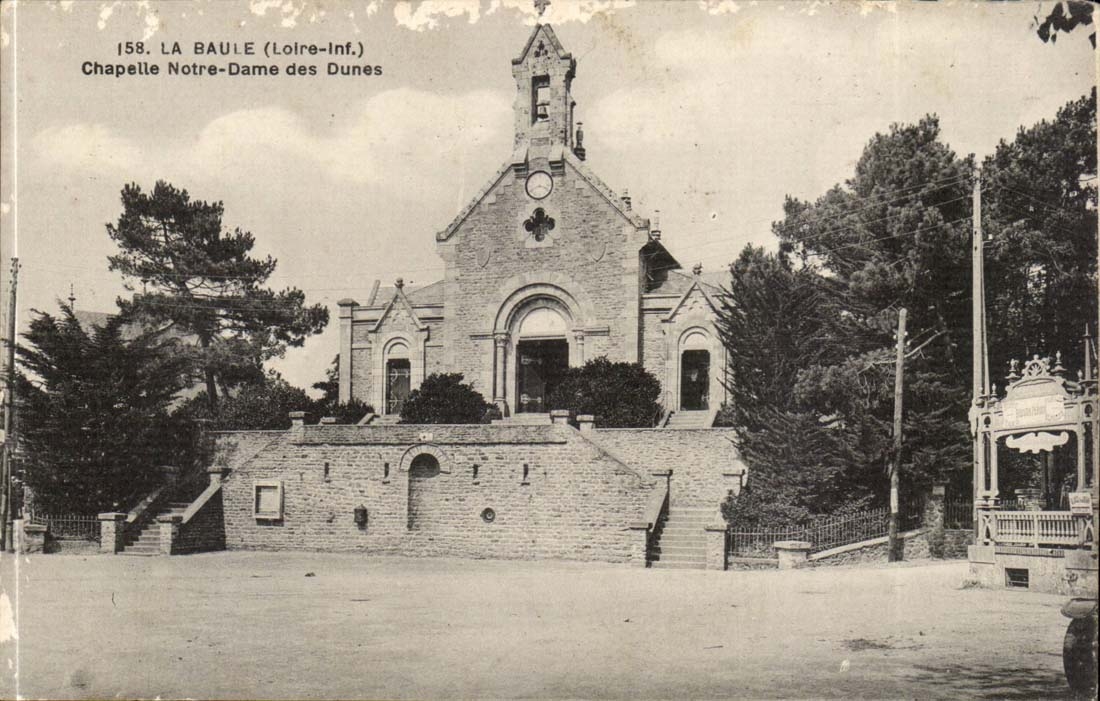 CPA La Baule Notre Dame Vault of the Dunes